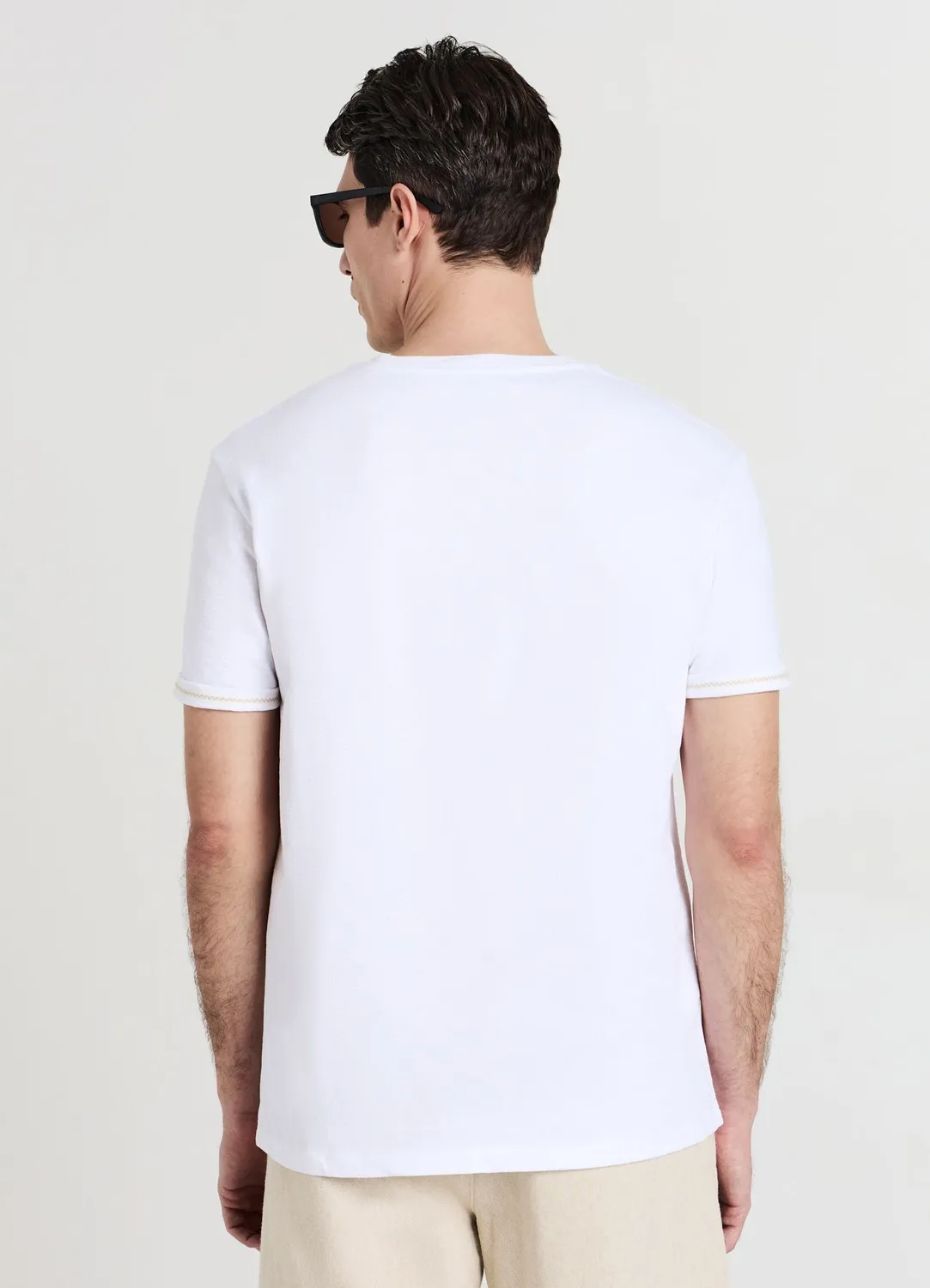 Calliope t-shirt profils manches homme coton