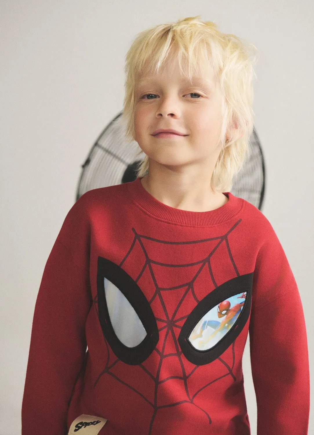 Calliope Spider-Man sweat garçon 6-7 ans holographique