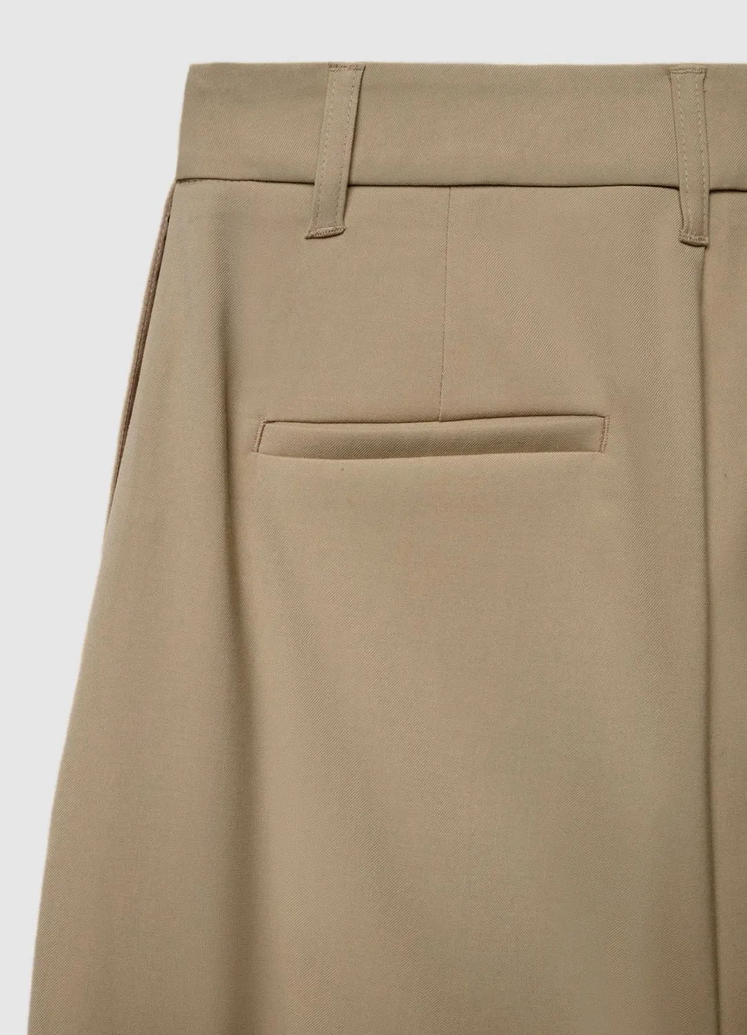 Calliope pantalon droit taille haute femme