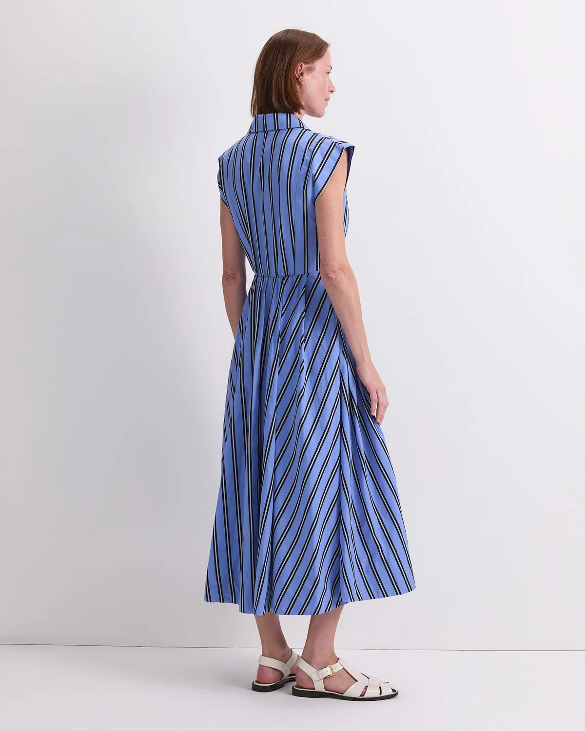 Sportscraft Jade Stripe robe rayée sans manches