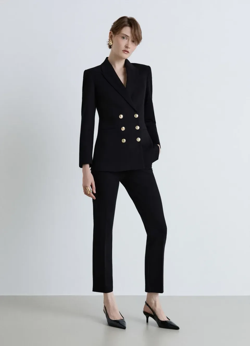 Calliope veste femme double boutonnage tailleur
