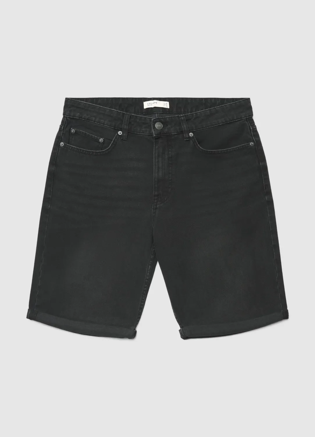Calliope Short jean homme à revers 5 poches