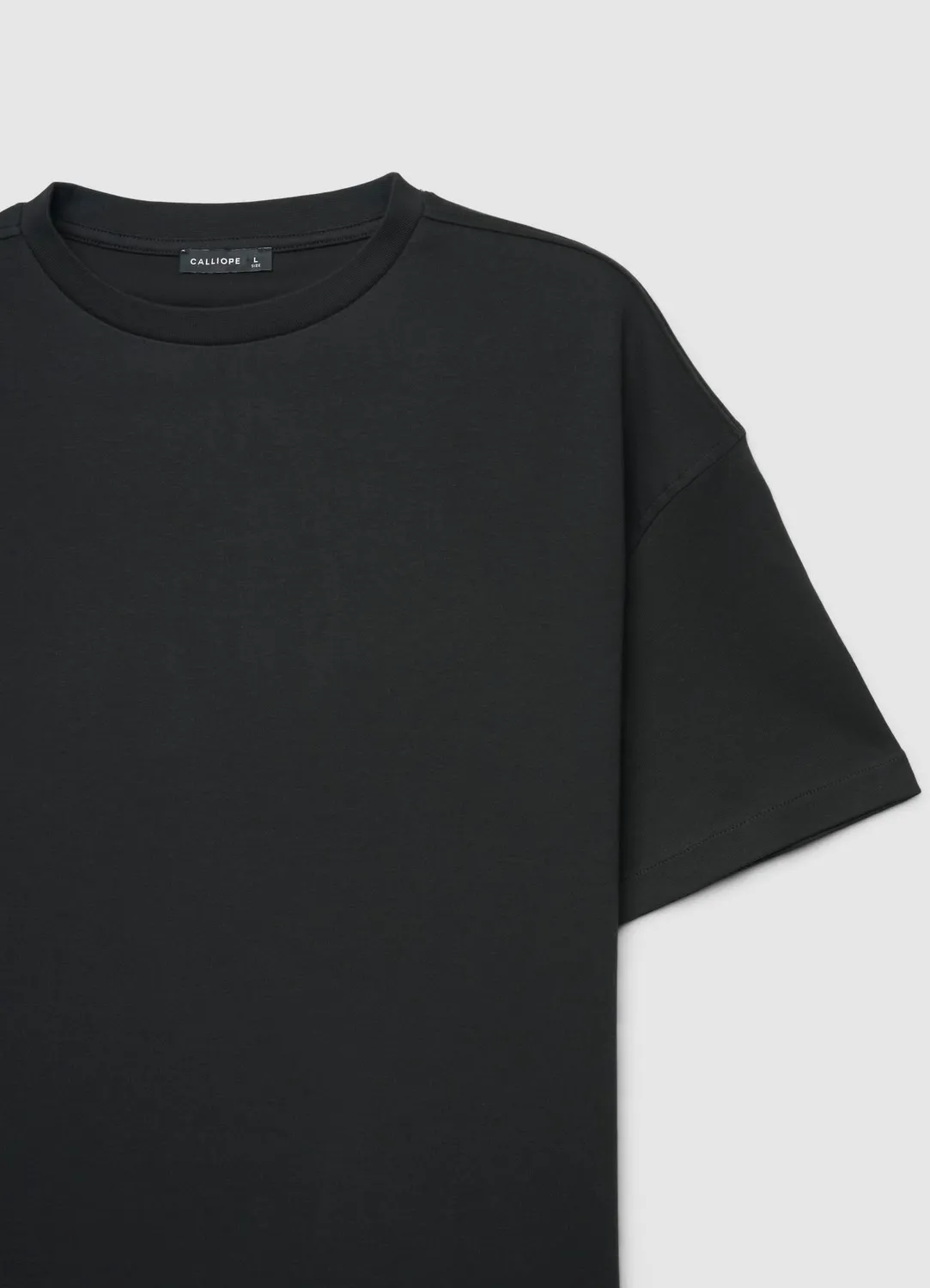 Calliope t-shirt ample uni homme col rond