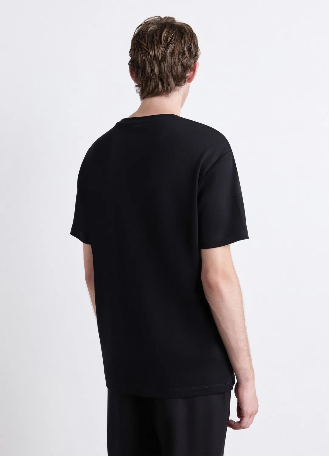 Calliope t-shirt col rond uni homme manches courtes