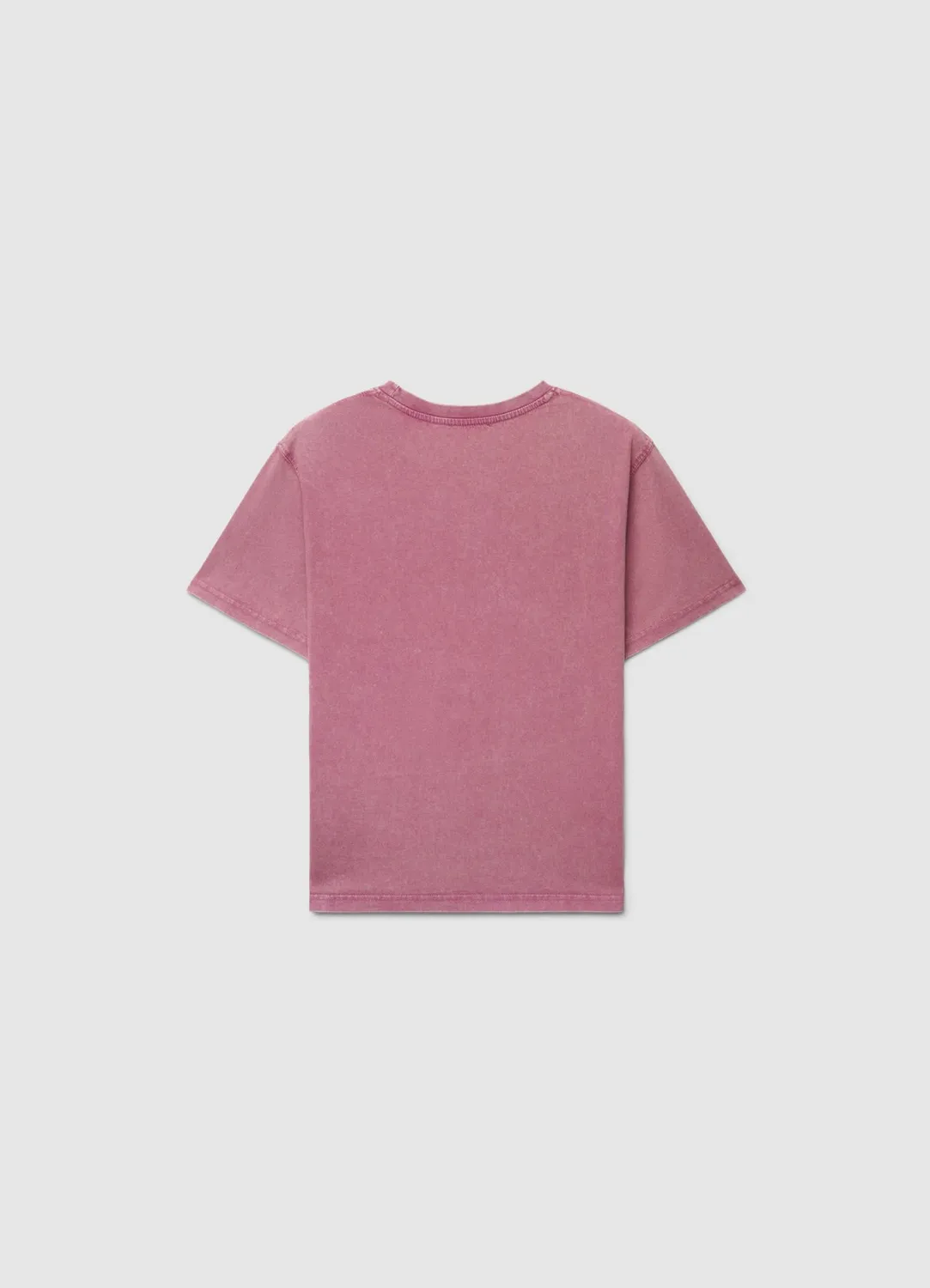 Calliope t-shirt effet délavé femme col rond