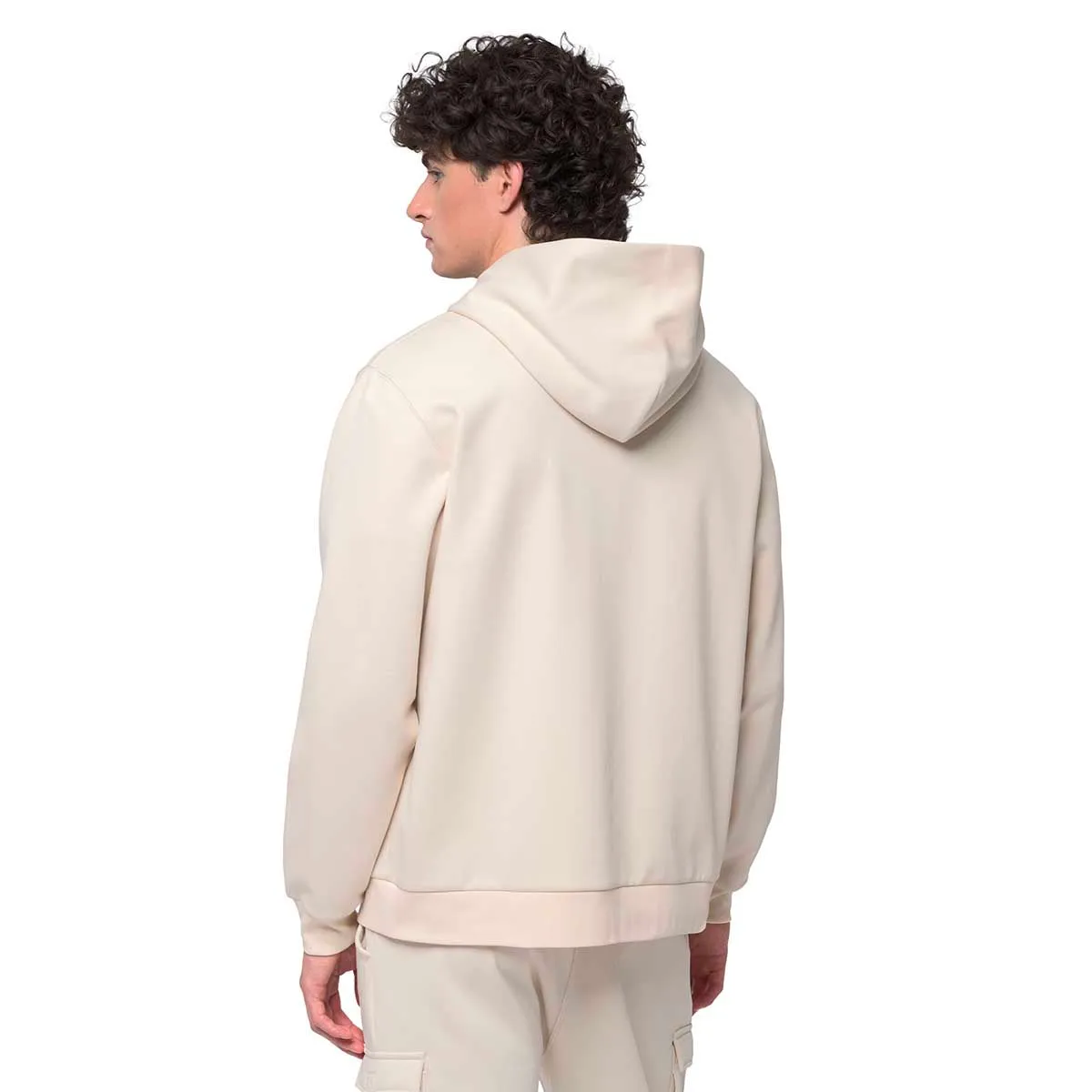 Robe di Kappa Ivory veste à capuche beige interlock