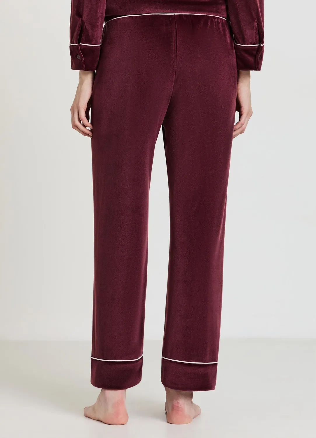 Calliope pantalon pyjama femme piping large
