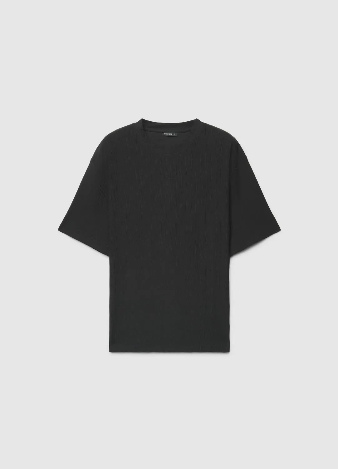 Calliope t-shirt relaxed goffrata t-shirt homme coton