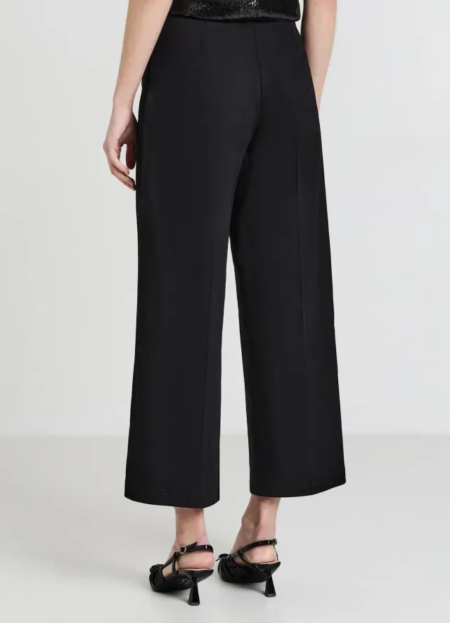 Calliope pantalon culotte coton femme uni
