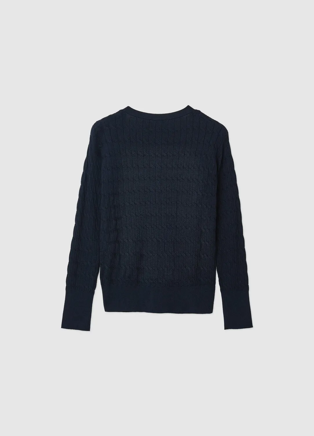 Calliope cardigan maille torsades femme boutonné