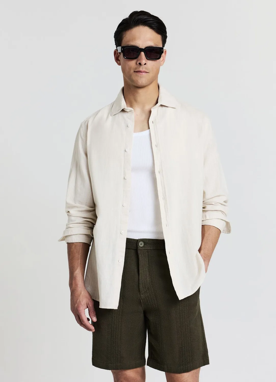 Calliope bermuda jacquard homme coton
