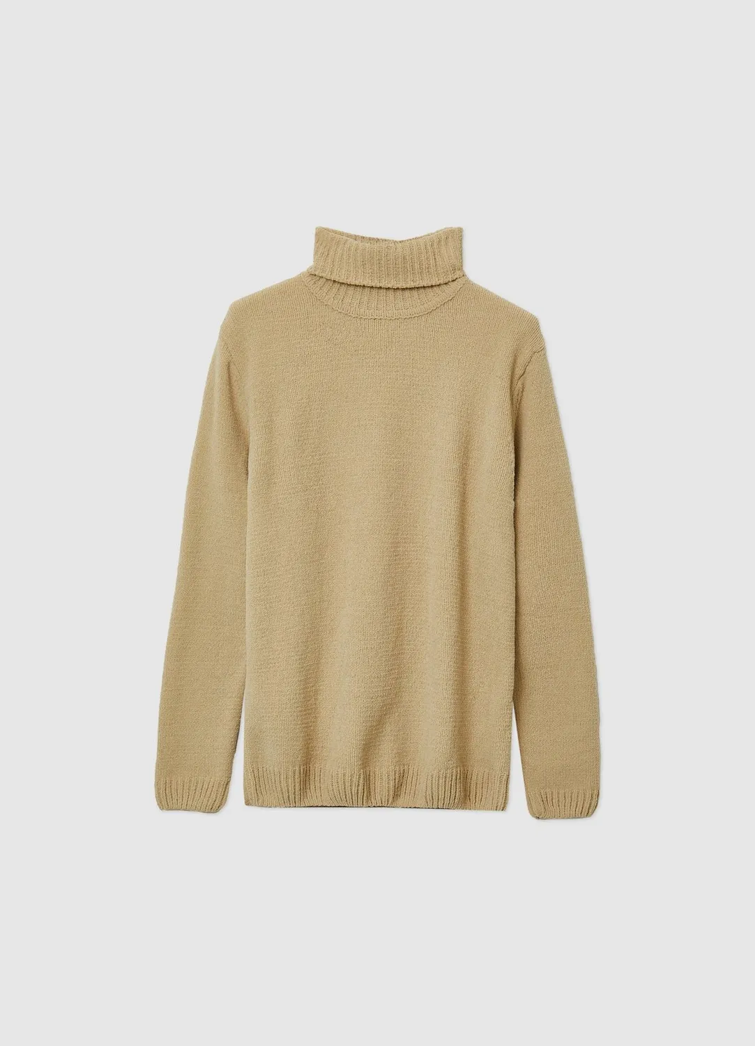 Calliope pull col roulé homme chenille uni regular