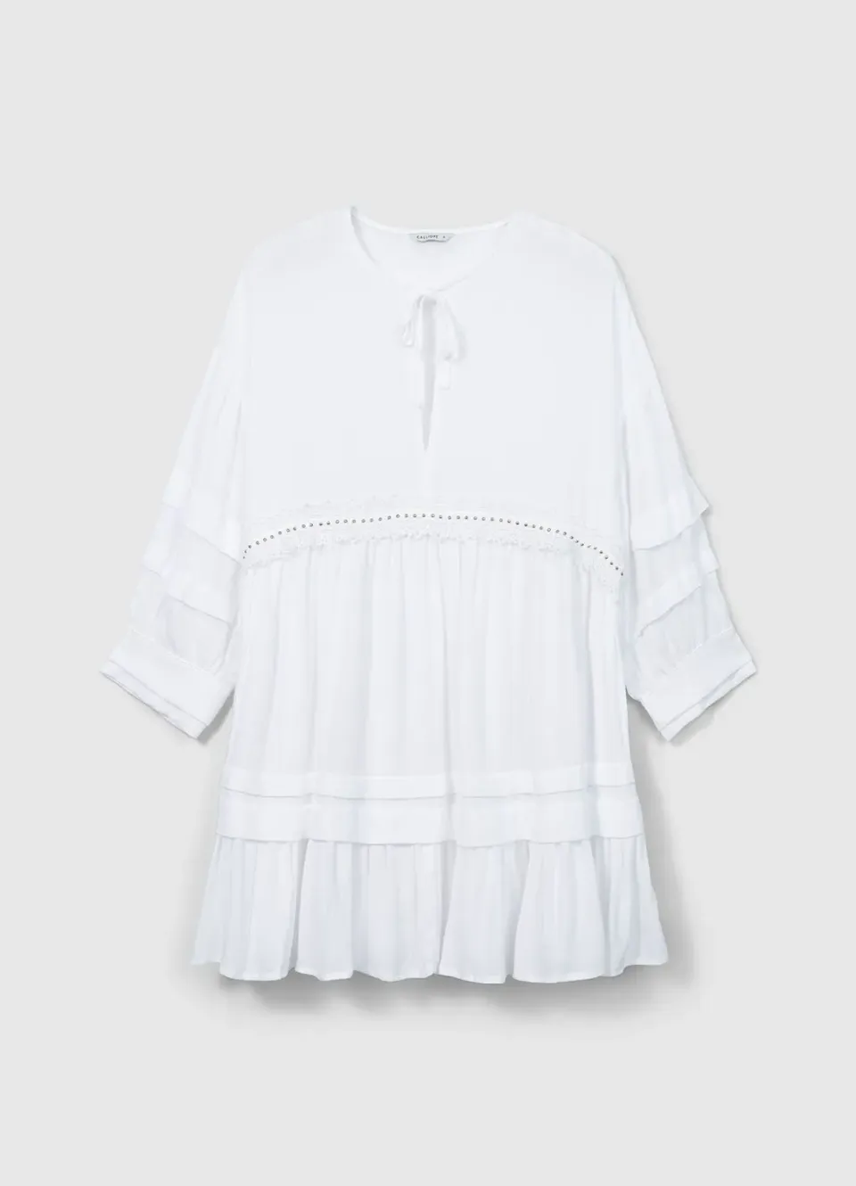 Calliope robe macramé femme regular