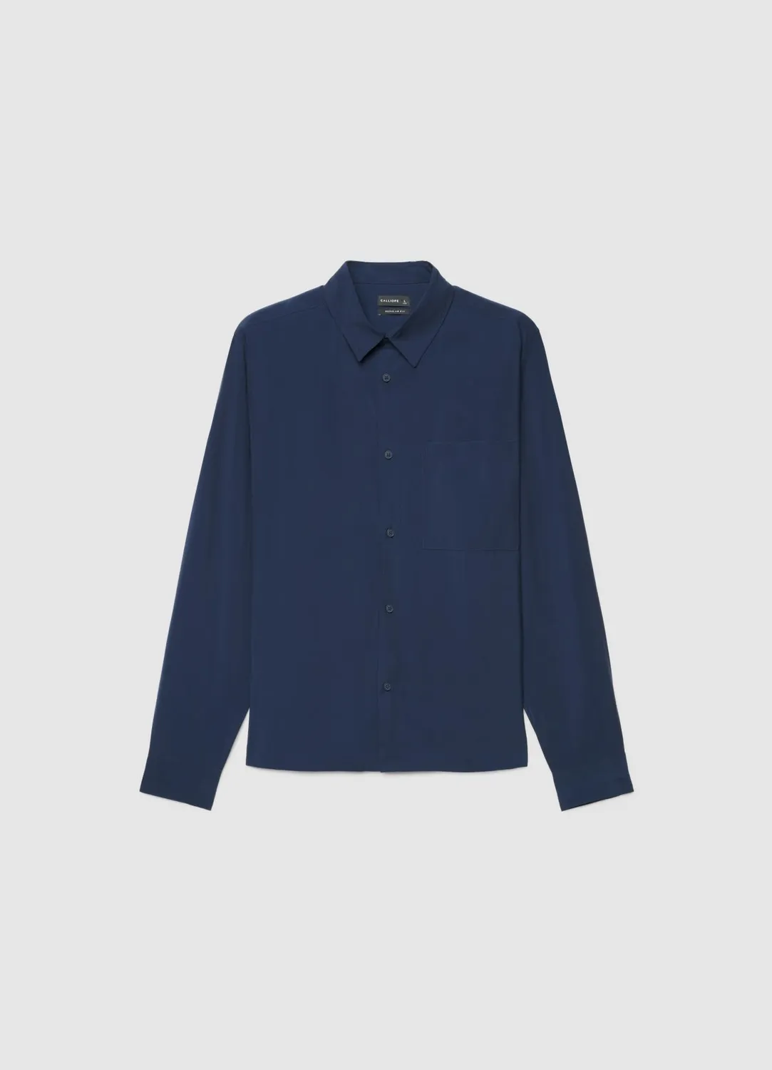 Calliope chemise regular fit homme unie