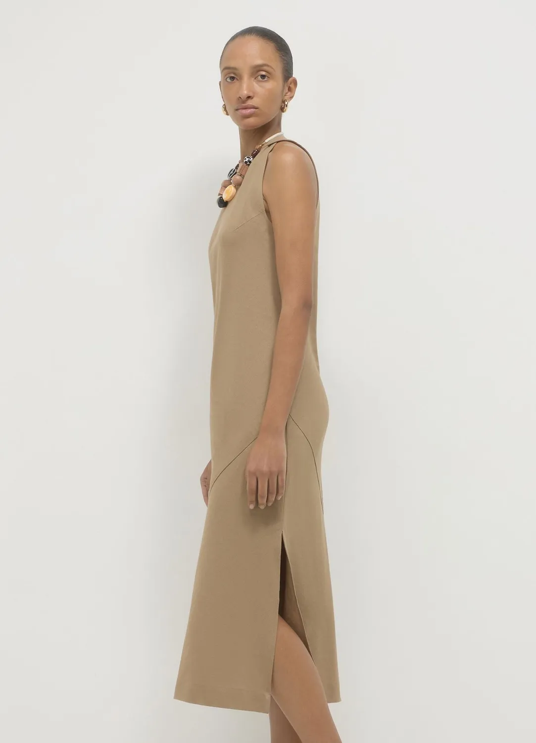 Calliope tubino robe longue femme unie