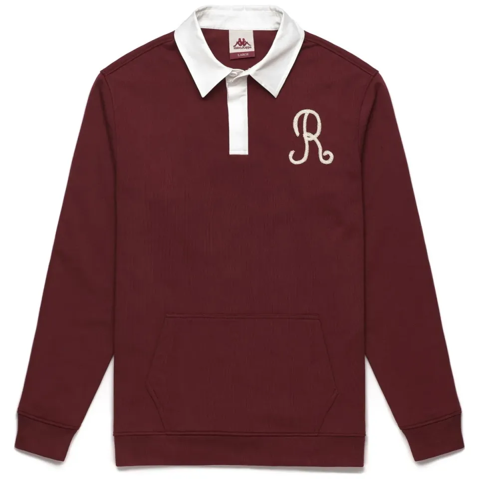 Robe di Kappa Heita polo rouge unisexe coton droit