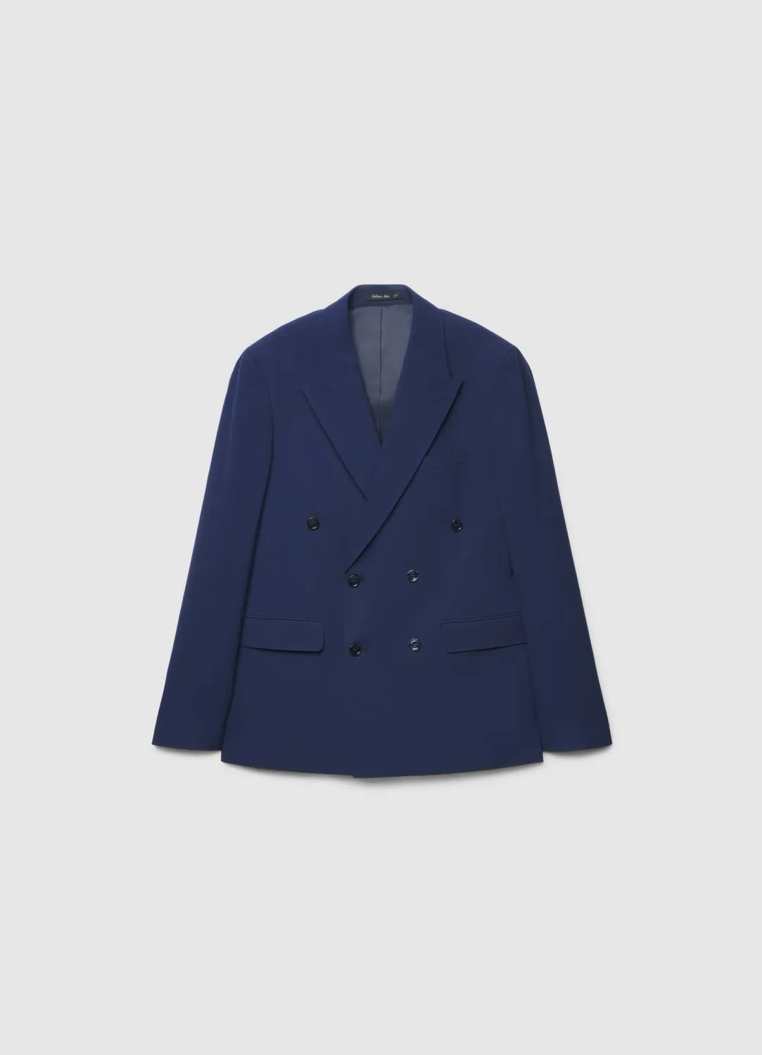 Calliope blazer homme croisé uni coupe droite