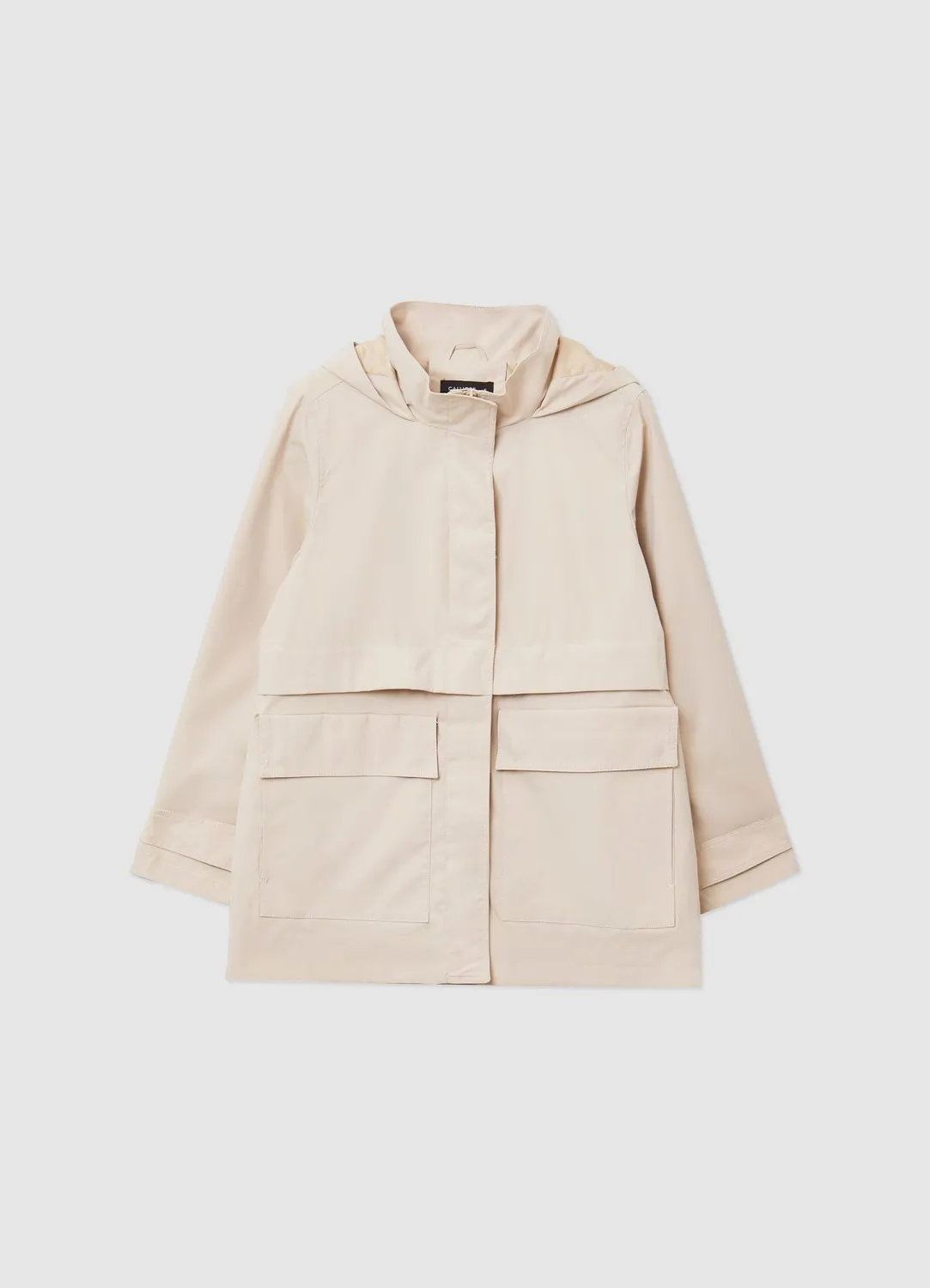 Calliope Veste saharienne capuche femme unie