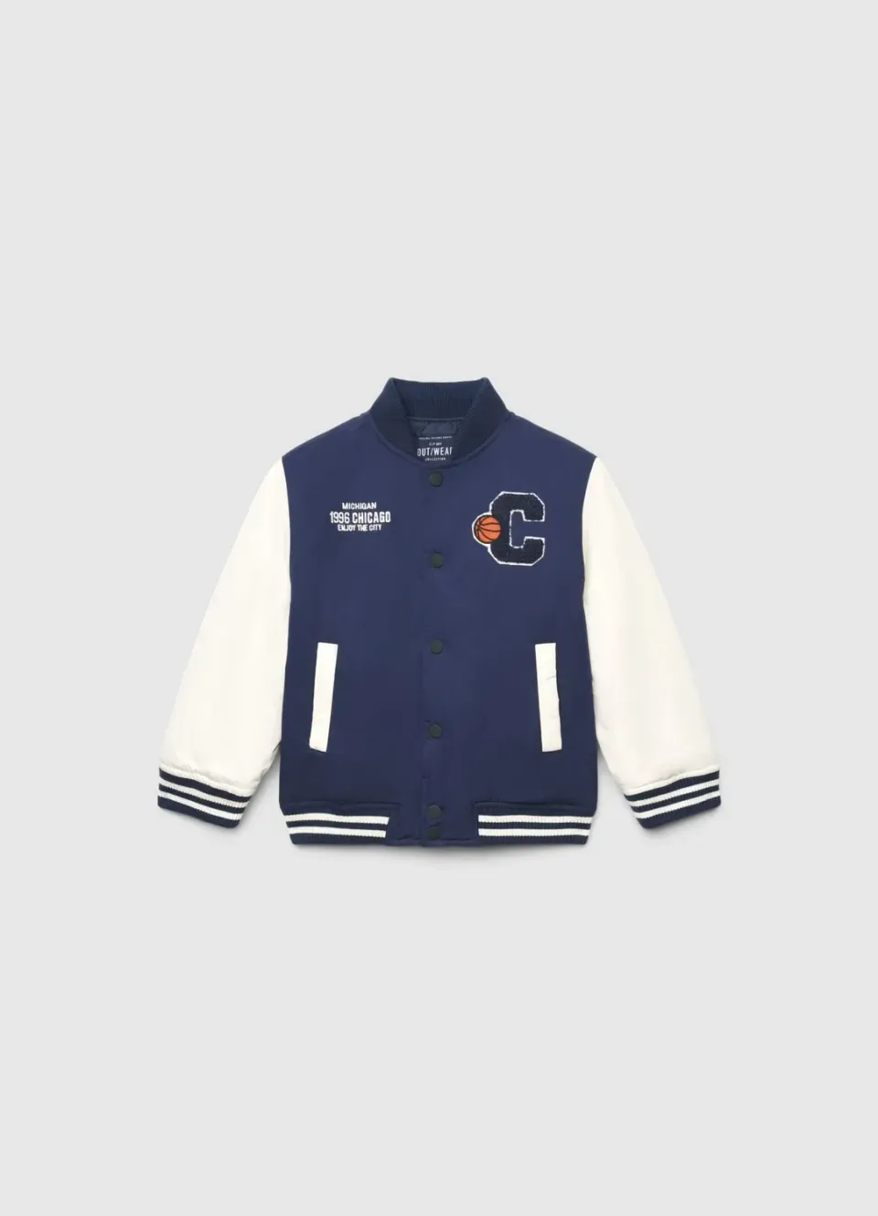 Calliope bomber college garçon patch varsity