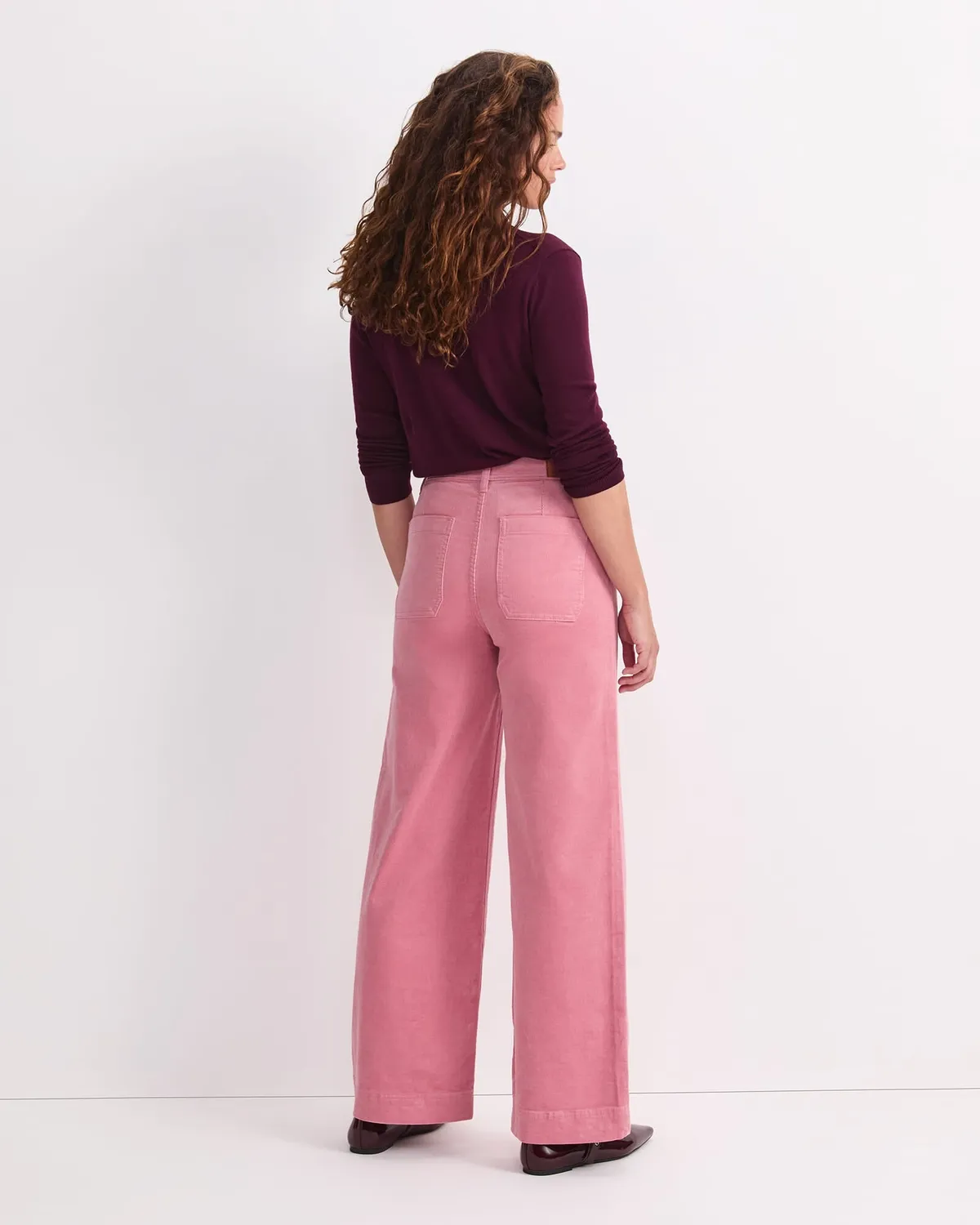 Sportscraft Cleo Cord Wide Leg jean velours taille haute