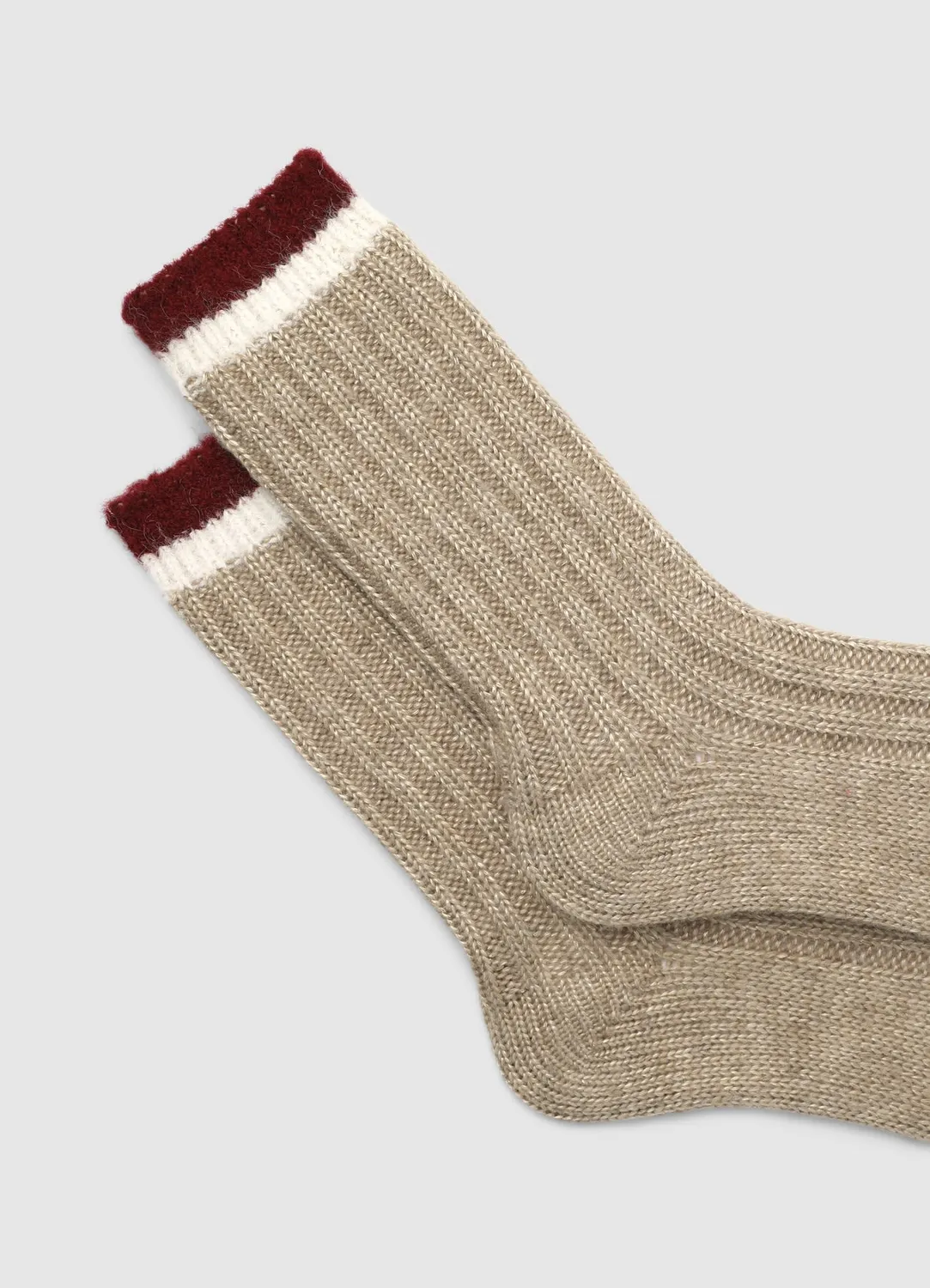 Calliope chaussettes femme longues à côtes