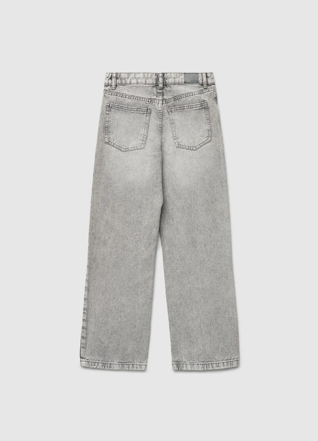 Calliope Wide Leg jean fille uni coupe large