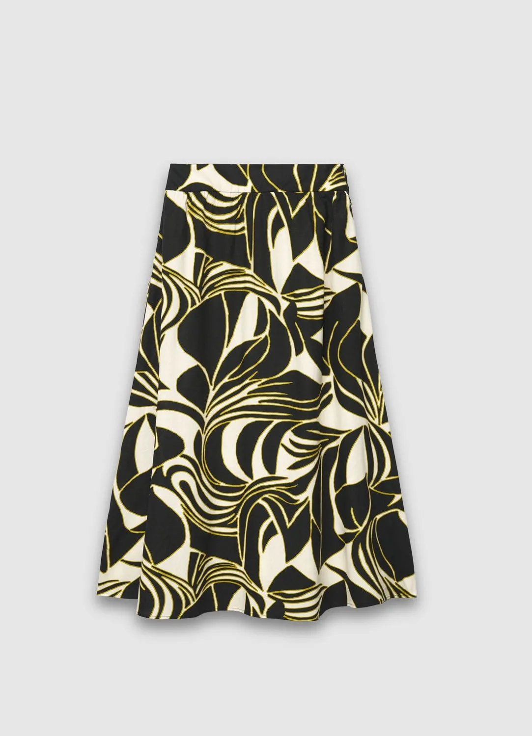 Calliope jupe évasée imprimée femme midi