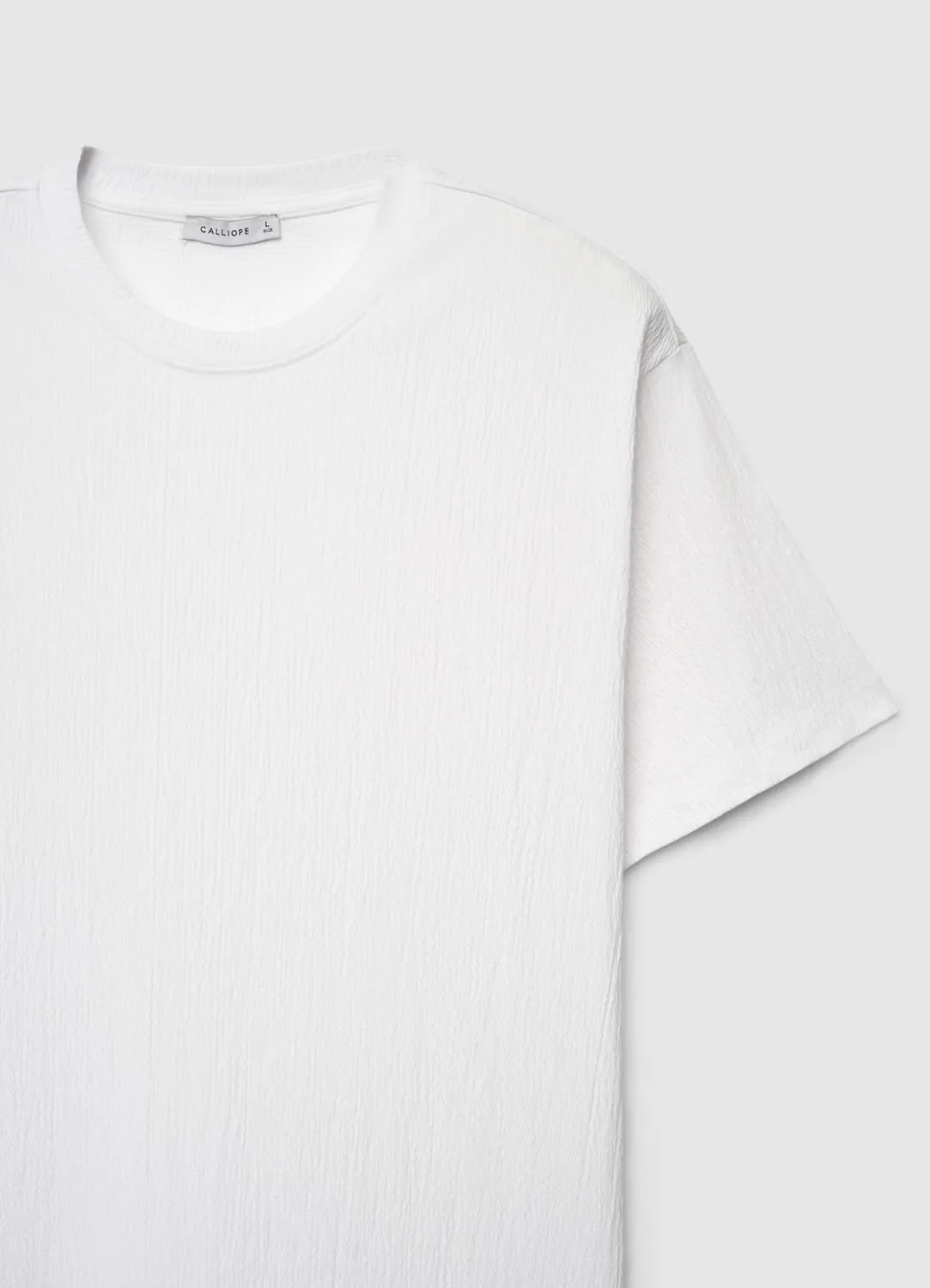 Calliope t-shirt uni homme col rond