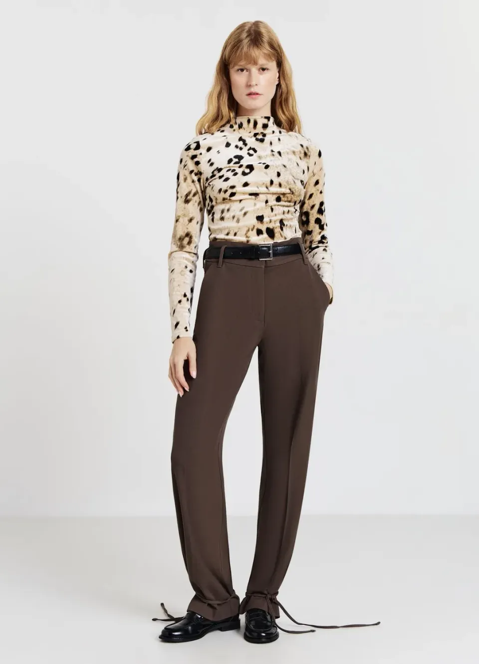 Calliope T-shirt manches longues animalier femme imprimé