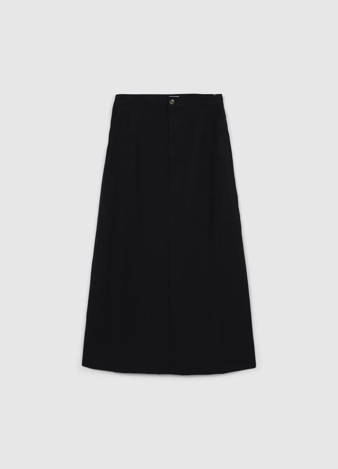 Calliope jupe midi femme unie zippée