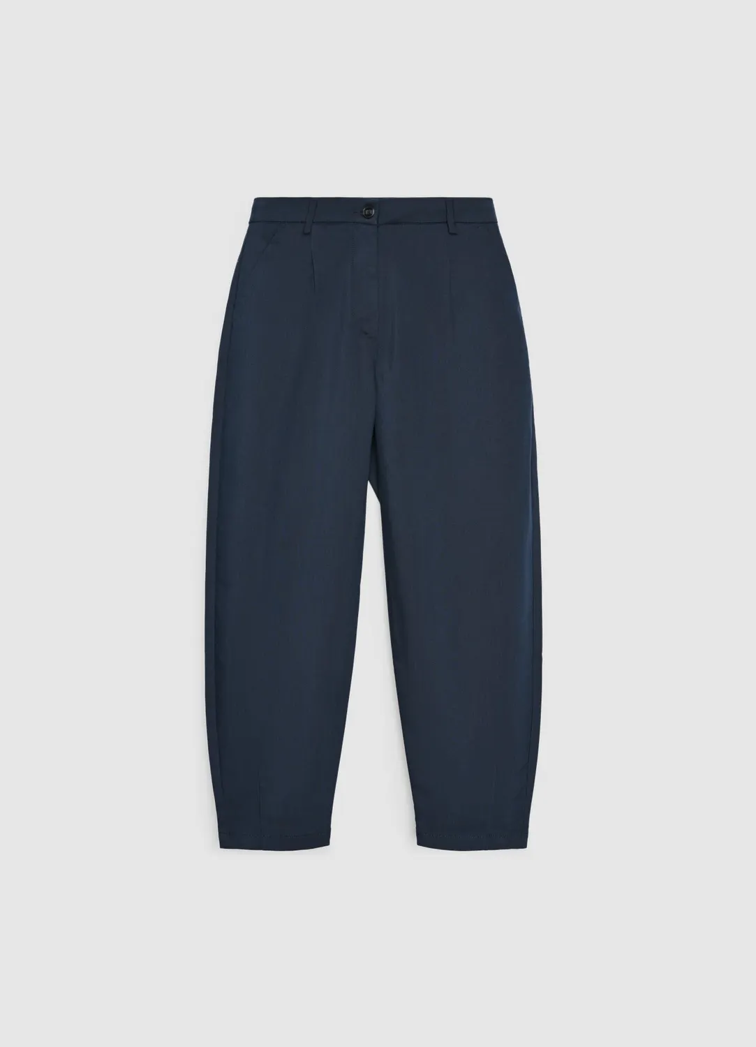 Calliope Balloon pantalon femme taille haute uni