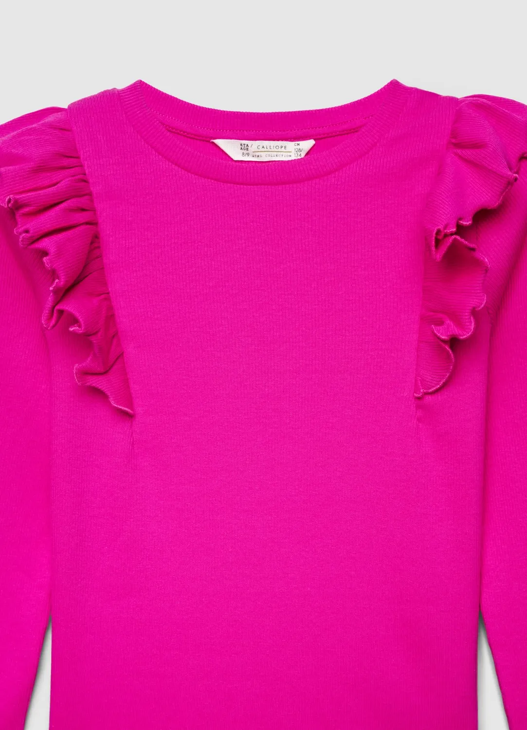 Calliope t-shirt fille volants épaules