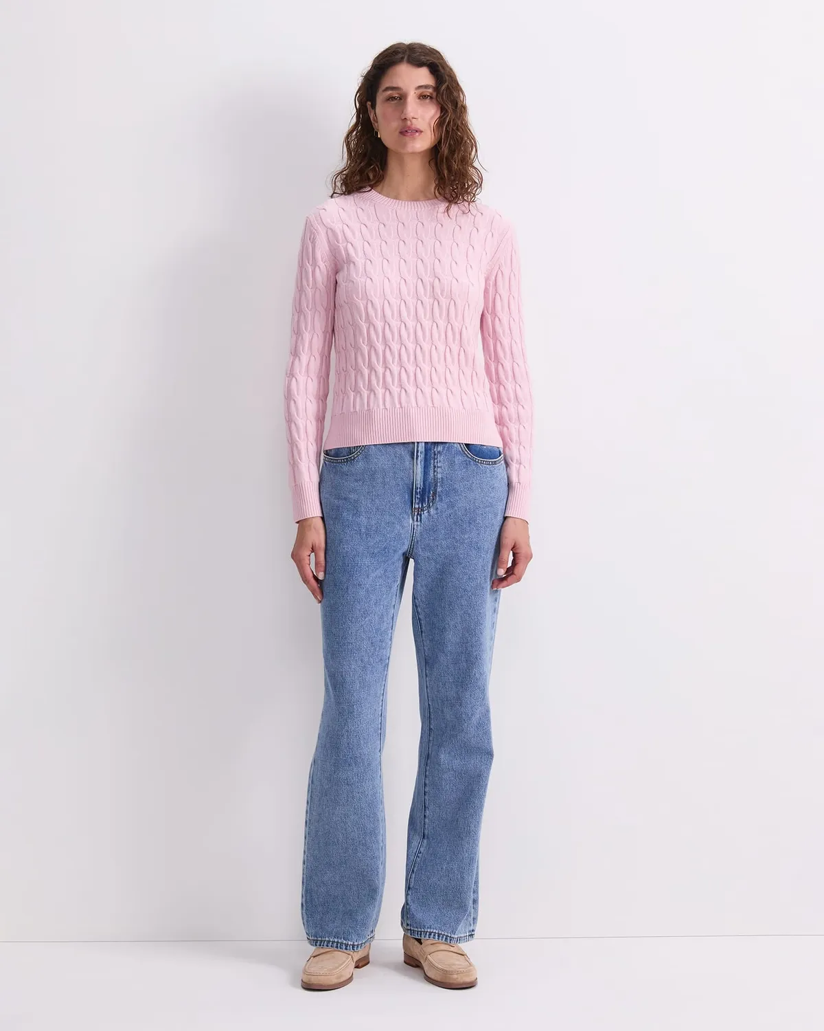Sportscraft Cable 120436 pull torsadé femme laine