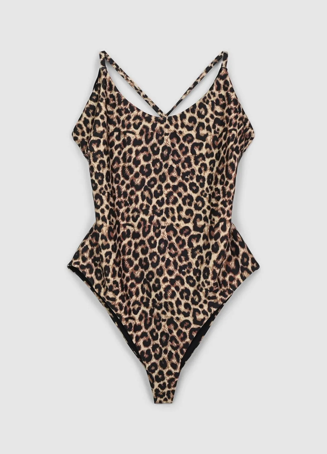 Calliope maillot 1 pièce animalier dos croisé femme