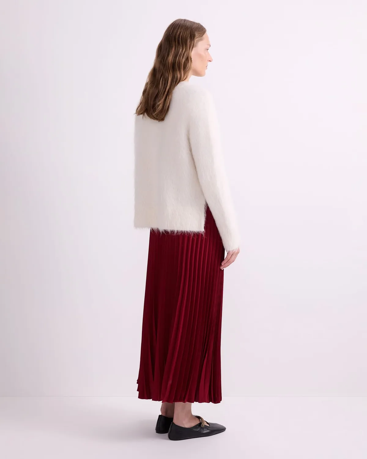 Sportscraft Alpaca Blend pull col rond alpaga
