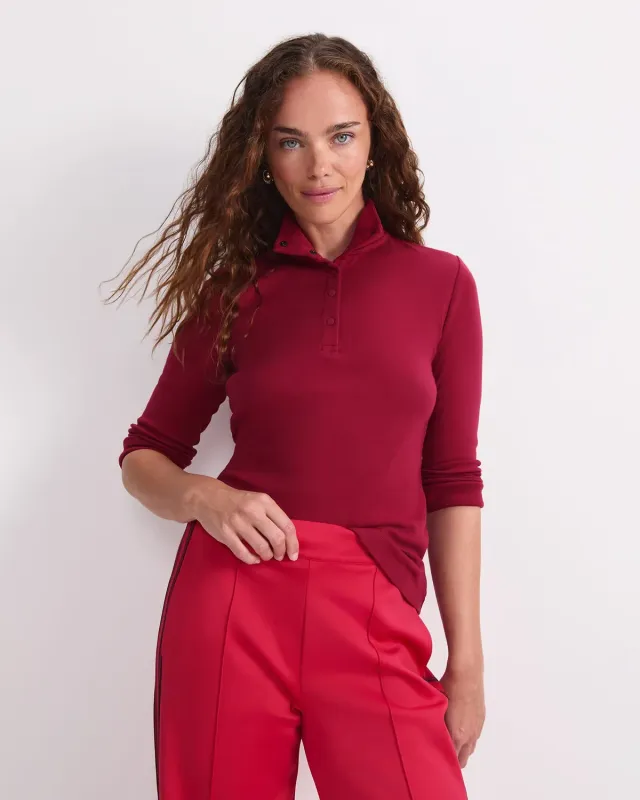 Sportscraft Lucy top col montant pressions