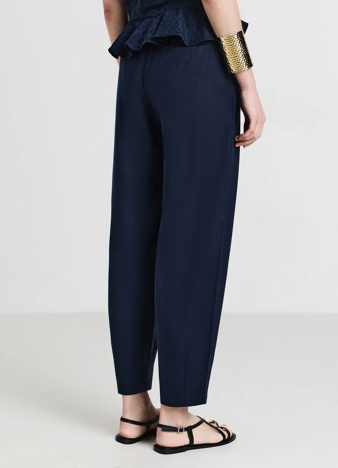 Calliope carrot fit pantalon femme uni
