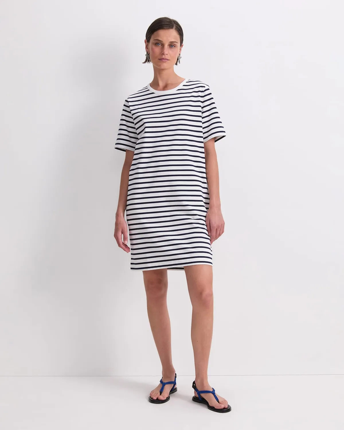 Sportscraft Stripe Shopper Mini robe coton rayée