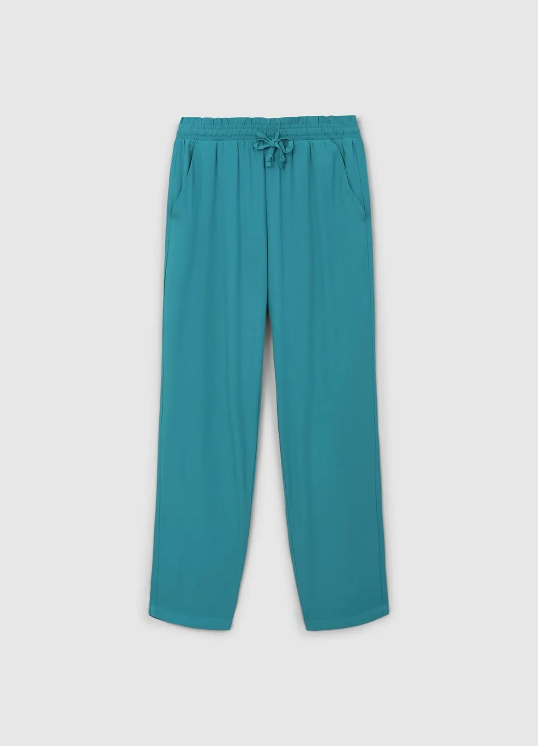 Calliope pantalon femme uni poches latérales