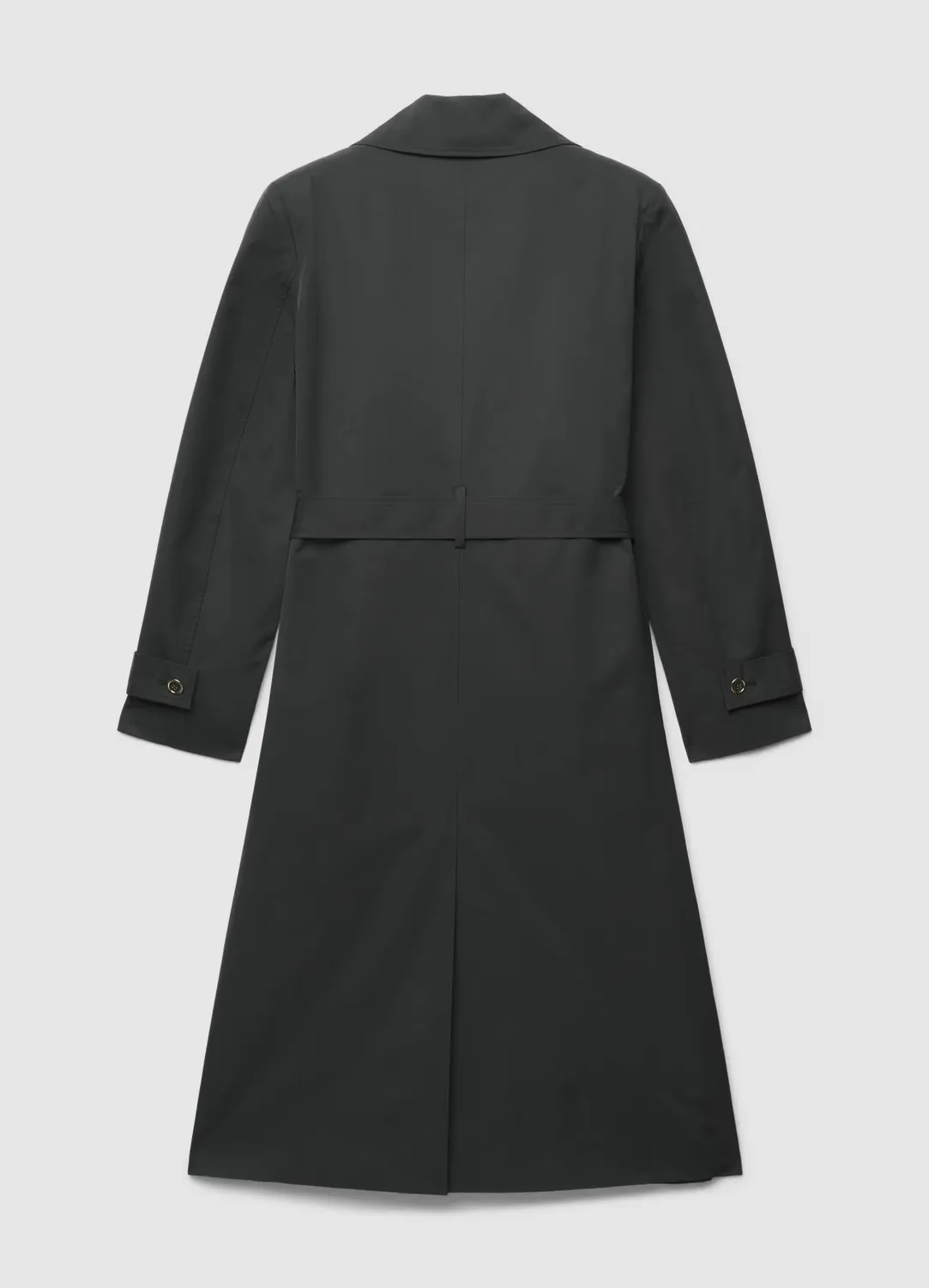 Calliope trench long femme double boutonnage ceinture S