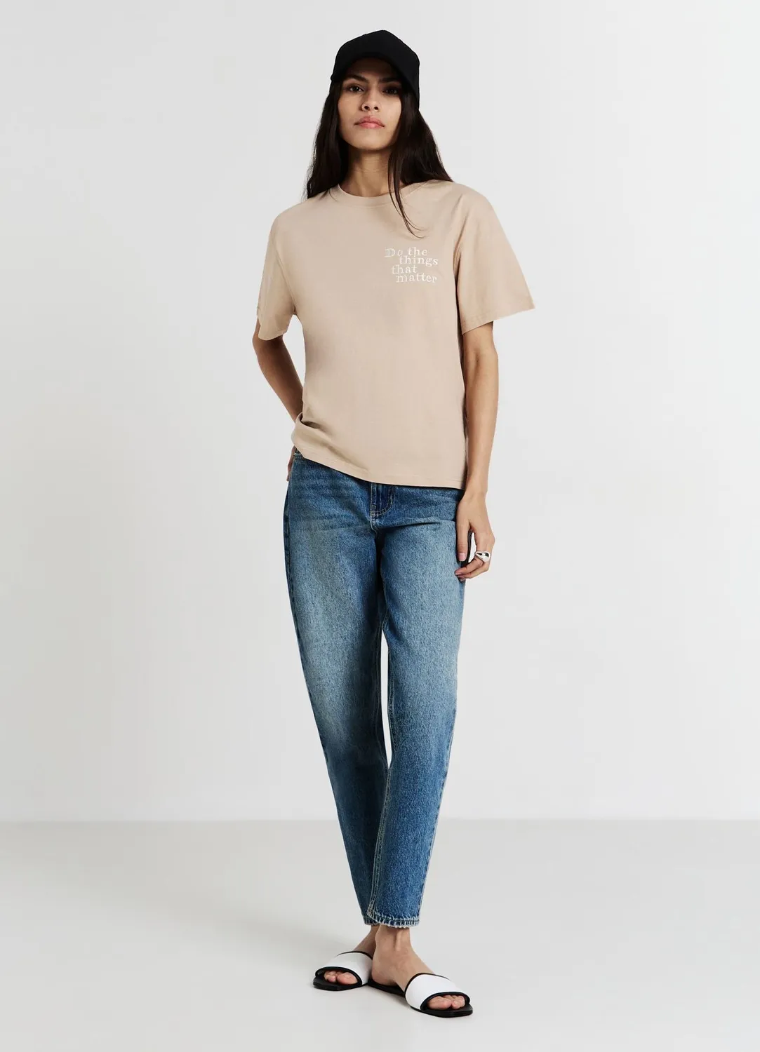 Calliope t-shirt femme inscriptions coton