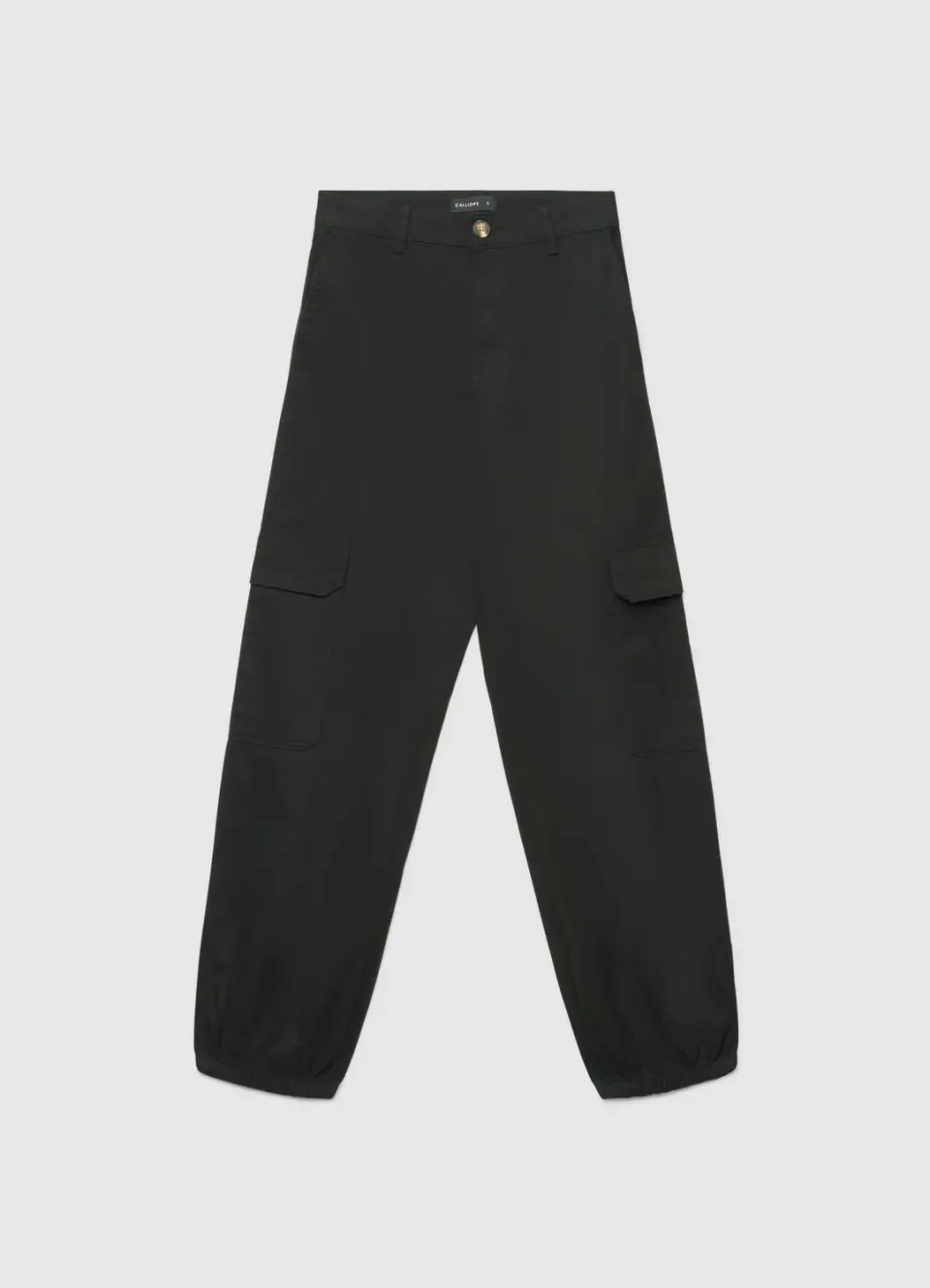 Calliope pantalon cargo droit femme fond élastique