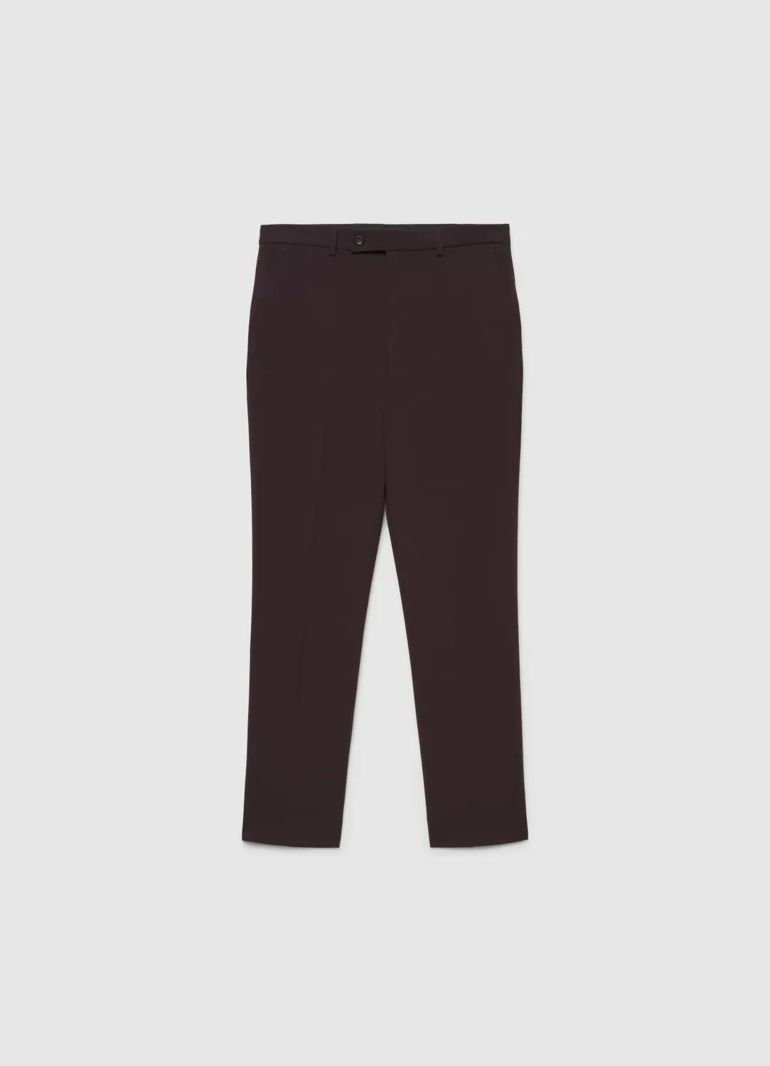 Calliope pantalon tailleur homme uni droit