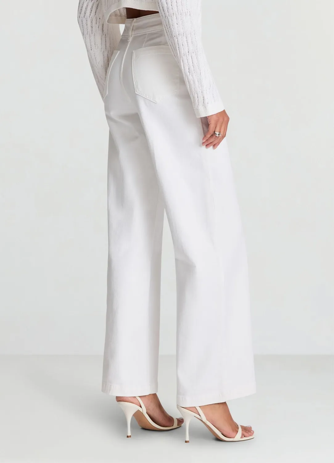 Calliope Jeans wide leg taille haute femme large 40-50