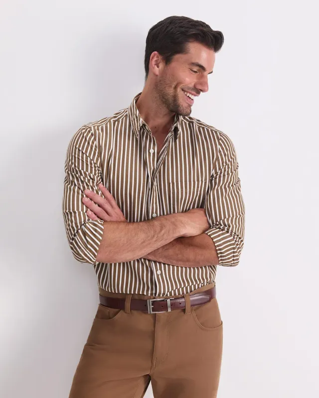 Sportscraft Ryan Stripe chemise homme rayée