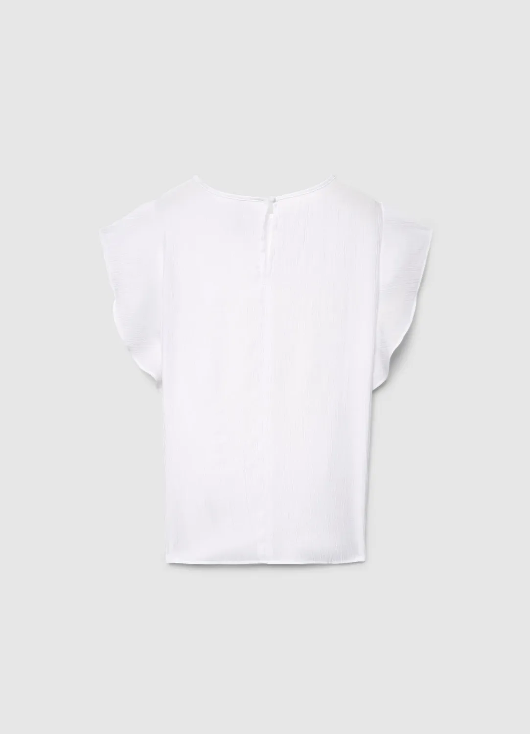 Calliope Blouse volants femme unie