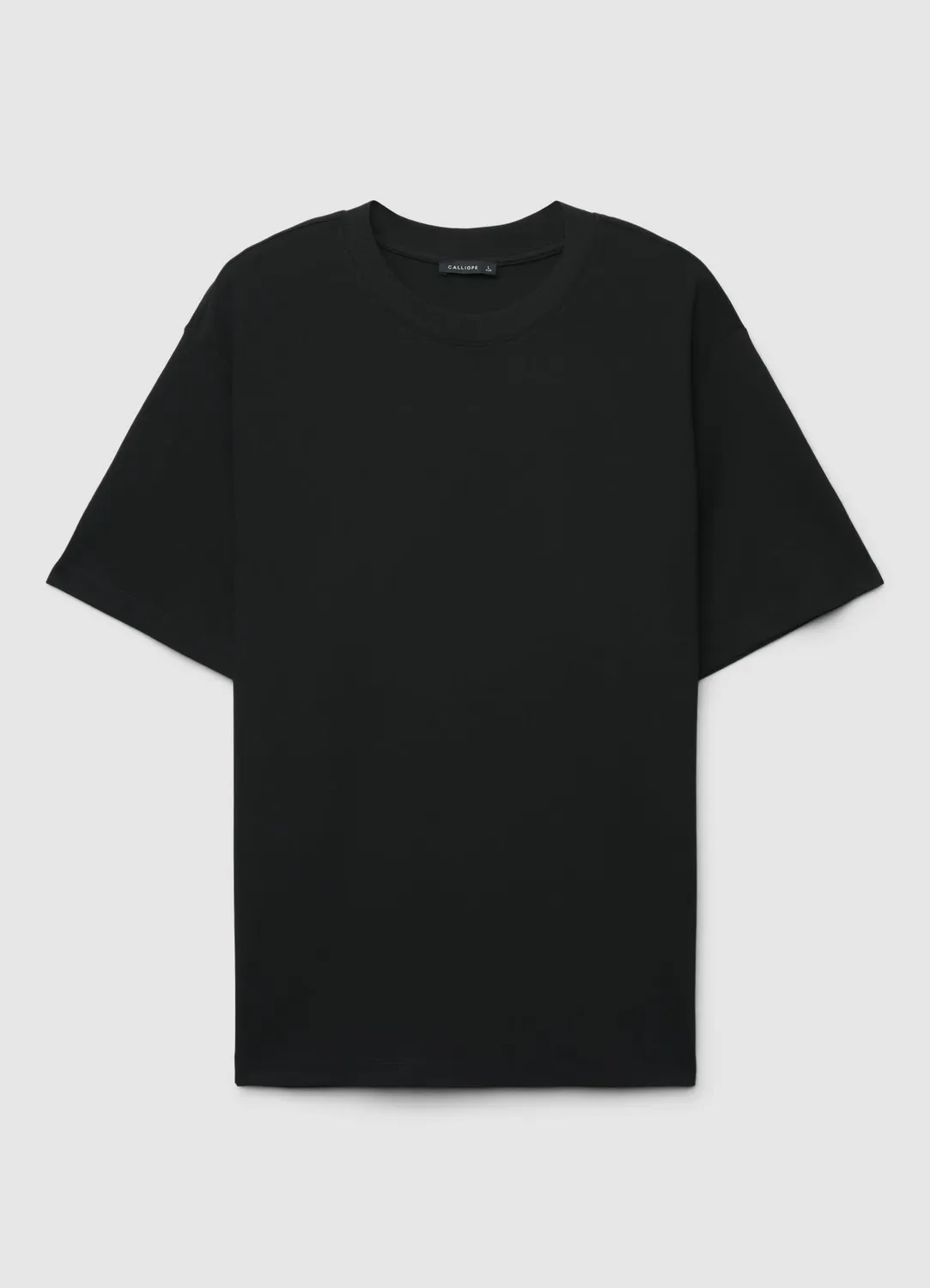 Calliope T-shirt ample homme uni col rond
