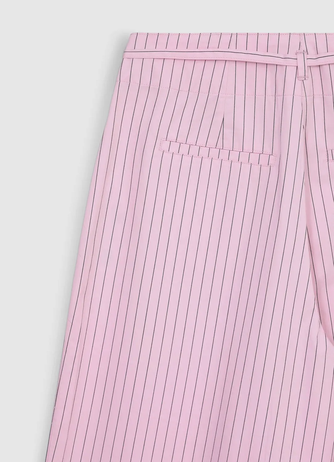 Calliope Pantalon palazzo rayé femme coton