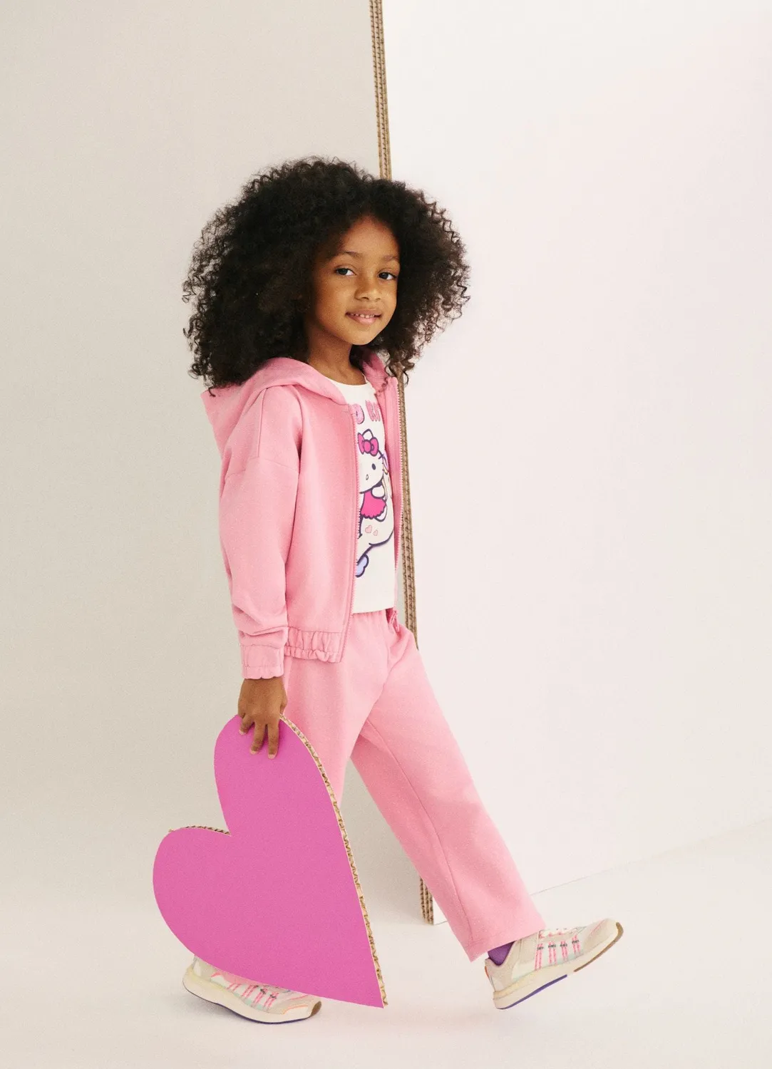 Calliope sweat zippé capuche sweat brillant fille