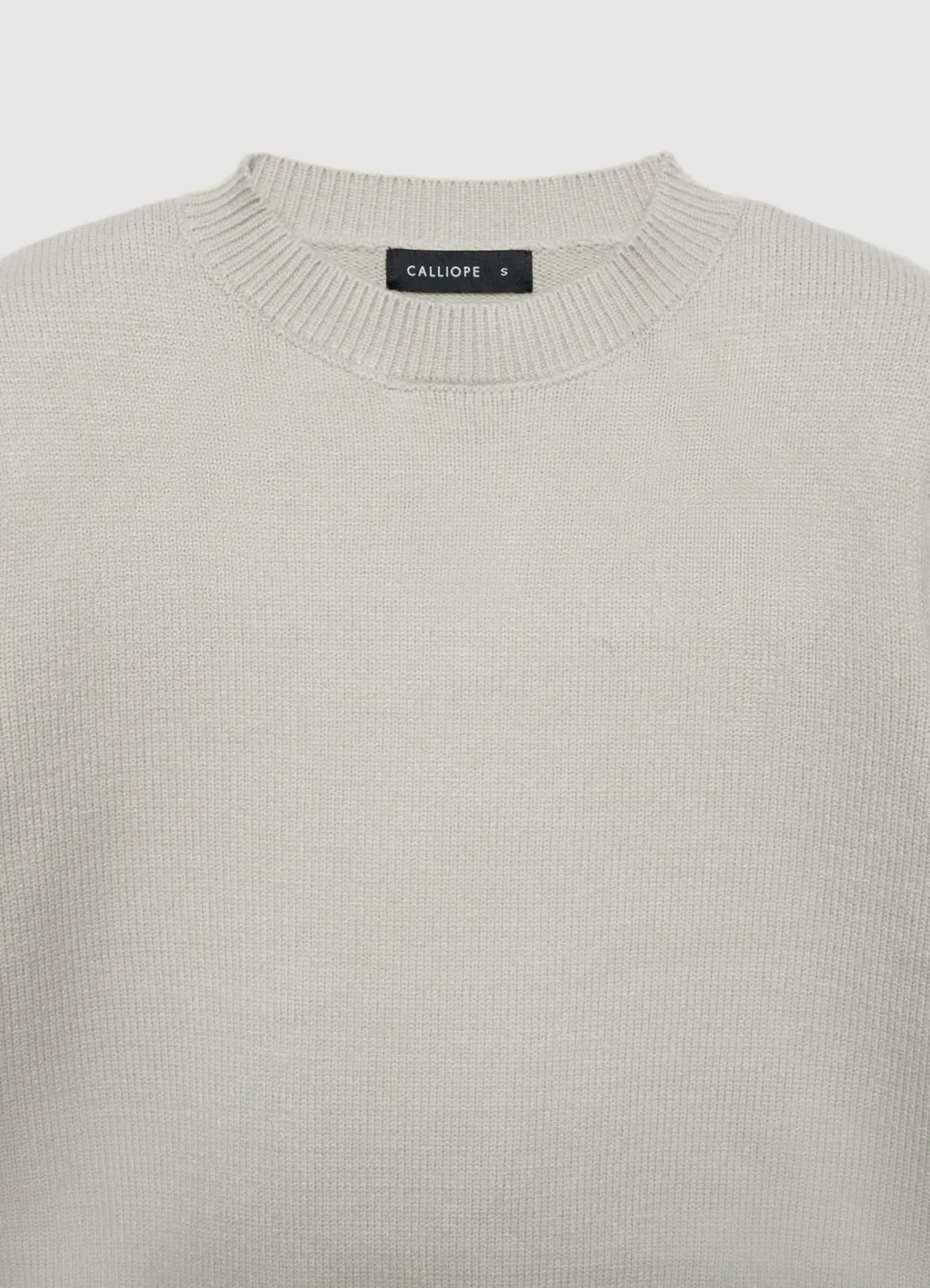 Calliope pull col rond femme coupe boxy